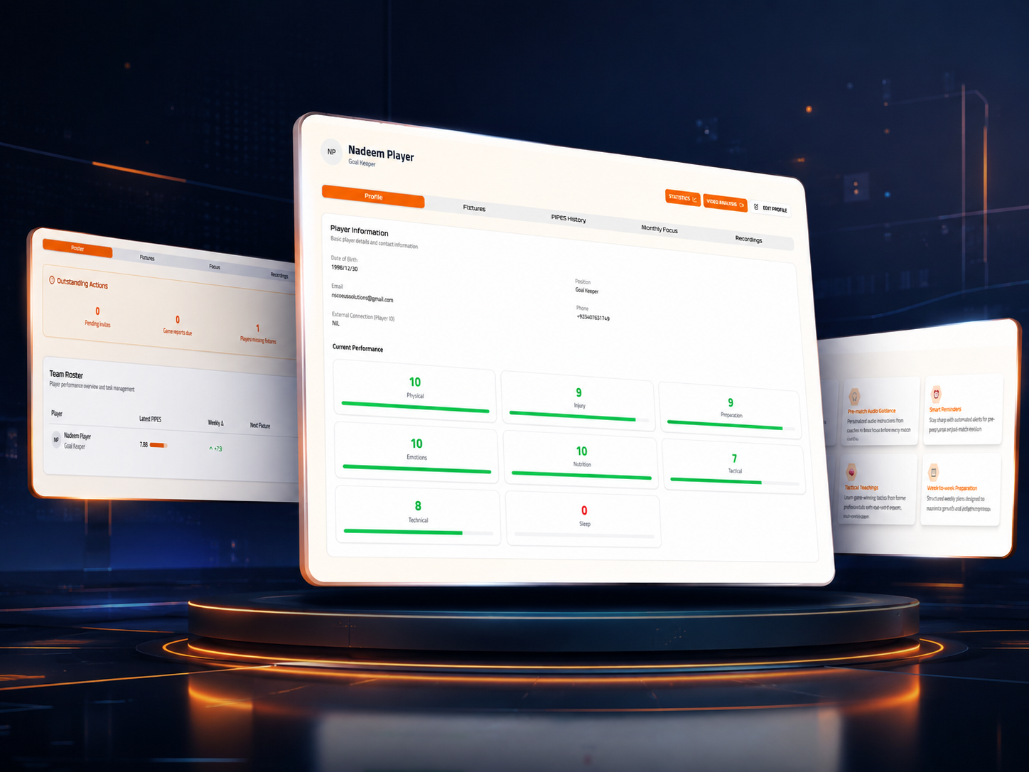 Growing Pro — Coach-to-player performance platform